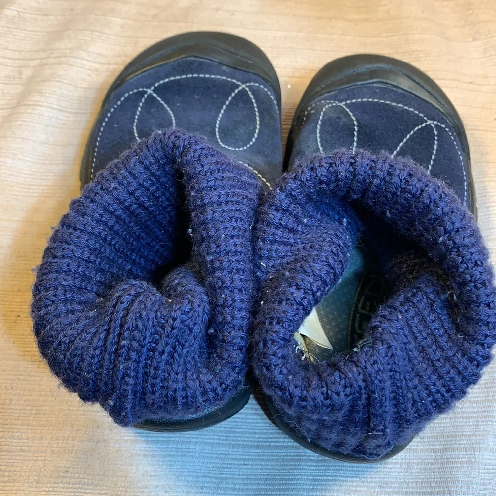 Keen knitted/leather booties excellent-best!
